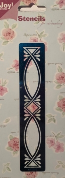 Embossing-Schablone Joy Rand, viereck